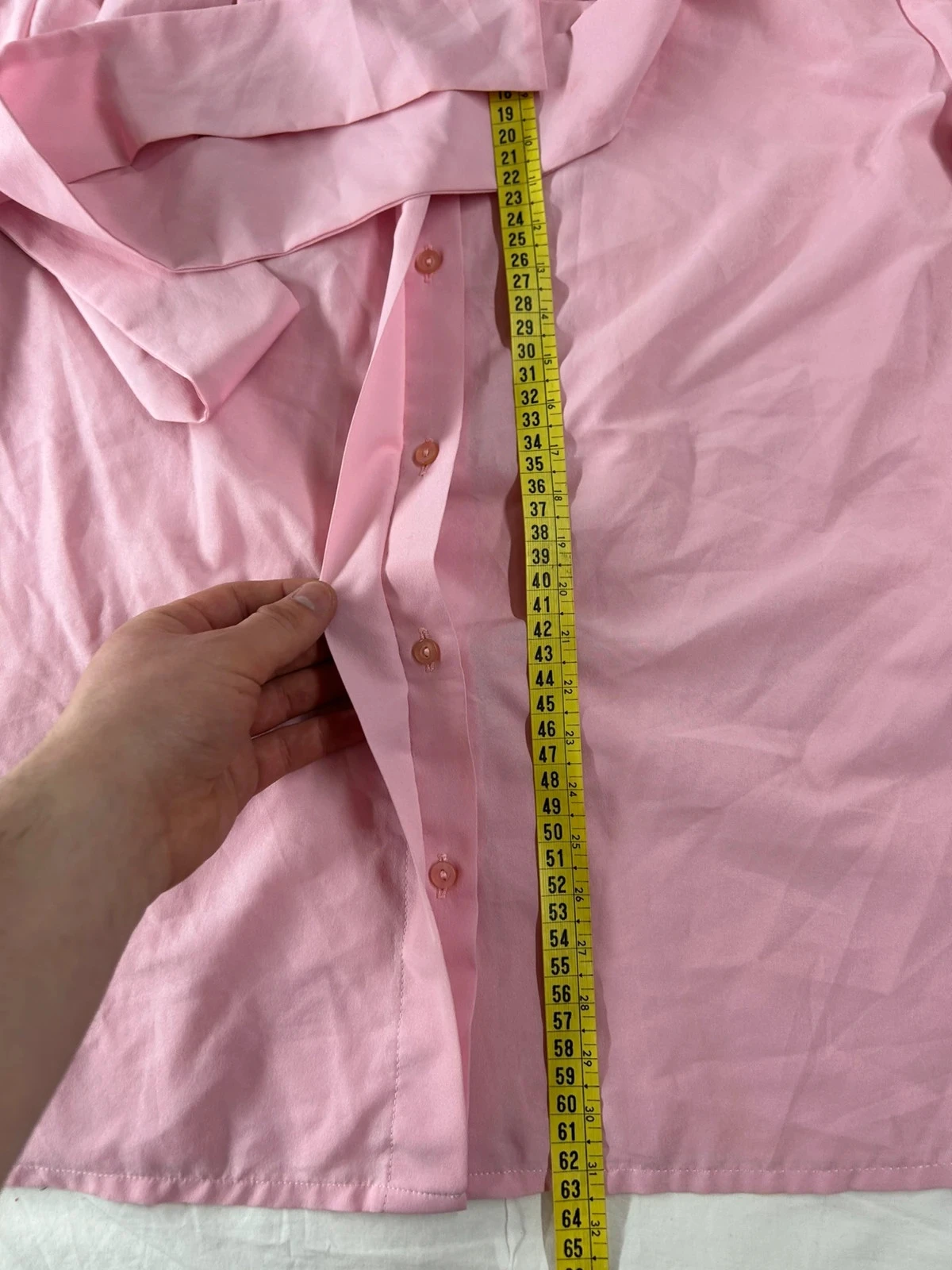 Camisa mejor de la redoute lisa rosa vintage – photo 7